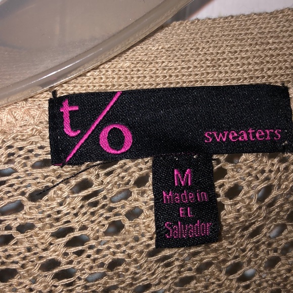 Tank top sweater cardigan - Picture 4 of 4